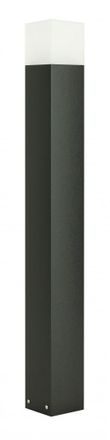 OEM Paletto Luce Esterno 100 Cm E27 Nero Ip44 Su-ma Cube