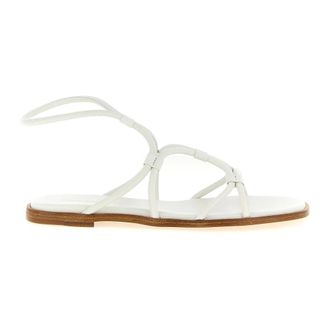 Gianvito Rossi Dames, Schoenen, Wit, Maat: 37 EU Leer