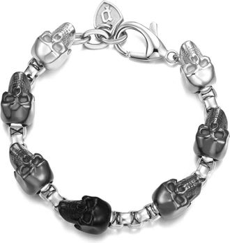Police Herenarmband Vertex Peagb 0000902 - Heren - Armbanden - Grijs - ONE Size - Accessoires