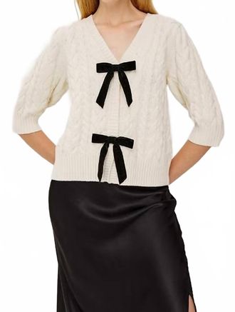 Rails Clarissa Sweater In Ivory Cables
