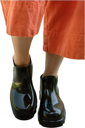 Free People High Street Rain Boots In Black