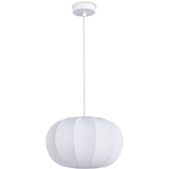 Paco Home Paco Home Lámpara Colgante Luminaria De Suspensión Salón Dormitorio Comedor Moderna Nylon E27 Blanco, Lámpara colgante - Tipo 1