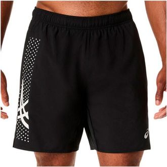Asics Icon 7 Short Laufshorts f&uuml;r Herren | schwarz