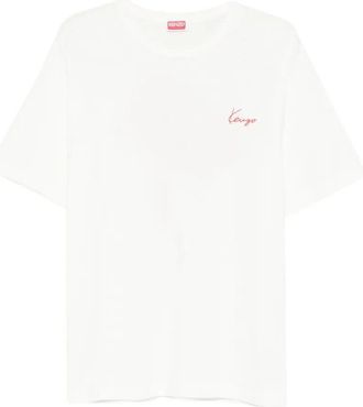 Kenzo Gots Kenzo Archive Rose Outlined Classic T-Shirt