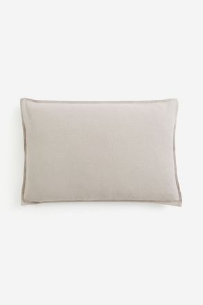 H&M Kissenh&uuml;lle aus Leinenmix - Taupe