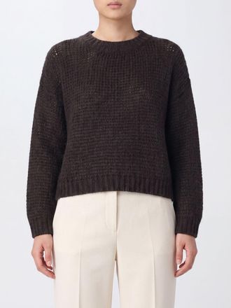 Roberto Collina Maglia Donna colore Caffe