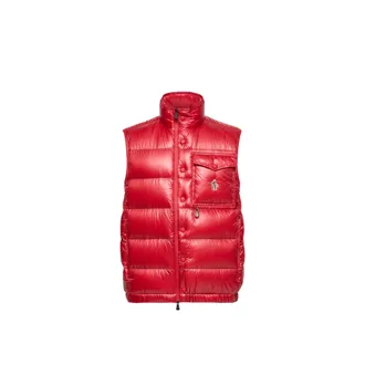 Moncler Moncler Uychi Packable Down Vest, Men, Red, Size: 2