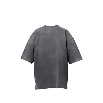 Miharayasuhiro Distressed Cotton T-Shirt - Gray