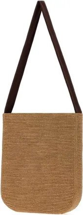 The Row Womens Raffia Lori Shopping Bag The Exterior: Borse A Tracolla