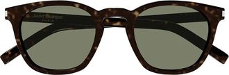 Saint Laurent Sunglasses Sl 28 049 Havana/Green Unisex