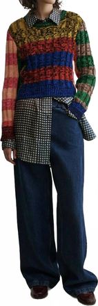 Rachel Comey Muna Pullover In Stripe Multi