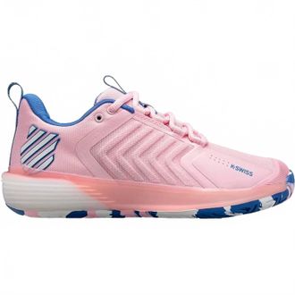 K-Swiss Womens Ultrashot 3 Tennis Shoe In Orchid Pink/white/star Sapphire
