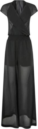 Pinko Camporosso Jumpsuit - Dames - Jumpsuits - Zwart - S - Katoen - Jumpsuits & Playsuits