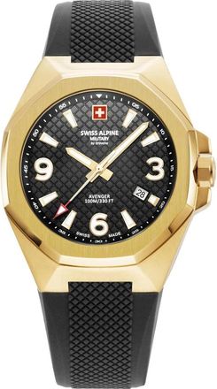 Swiss Alpine Military 7005.1817 Avenger - Heren - Horloges - Geel - ONE Size - Accessoires