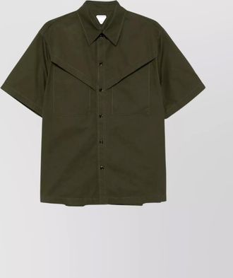 Bottega Veneta cotton short sleeve shirt