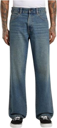 Dickies Heren, Jeans, Blauw, Maat: W34 L34 Denim