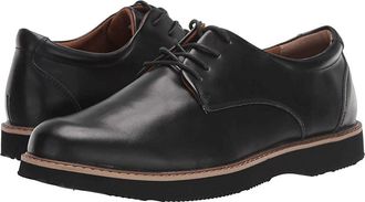 Deer Stags Walkmaster Plain Toe Oxford Mens Shoes Black : 8.5 W (3E), Leather