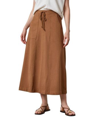 Lilla P Drawcord Paneled Skirt