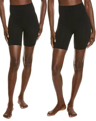 Yummie Tummie Set Of 2 Rosie Shapewear Slip Short