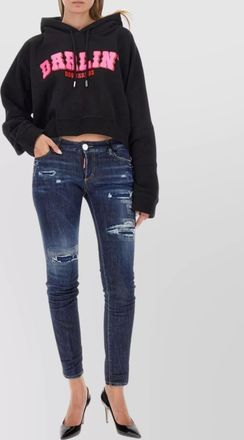 Dsquared2 logo-print cotton sweatshirt