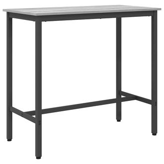 vidaXL Mesa Gris Sonoma 100 X 50 X 90,5 Cm Vidaxl