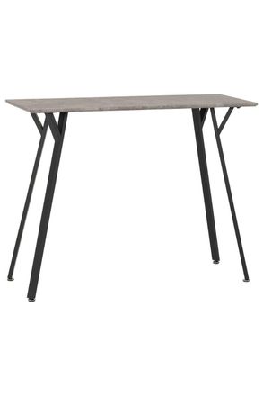 Seconique Quebec Bar Table in Charcoal