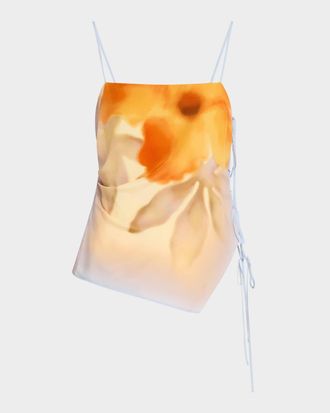 Sir. Serene Floral Side-Tie Cami