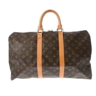 Louis Vuitton Vintage, unisex, Bruin, ONE Size, Tweedehands Canvas Louis Vuitton tassen