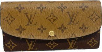 Louis Vuitton Brown Long Wallet (Bi-Fold) (Pre-Owned)