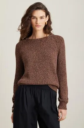 Nordstrom Raglan Sweater in Brown Coffee- Brown Nut Marl at Nordstrom Rack, Size Xx-Small