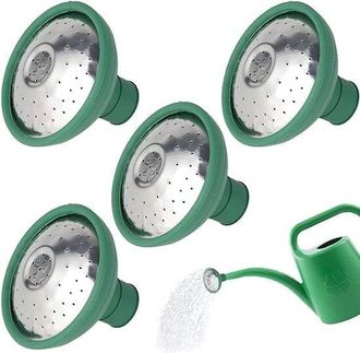 No Brand Boquilla Pulverizadora - 4 Piezas - Cabezal De Ducha Independiente - Para Regadera De 22 Mm - Para Regar Plantas Y Flores De Jard&iacute;n - Interior Y Exter