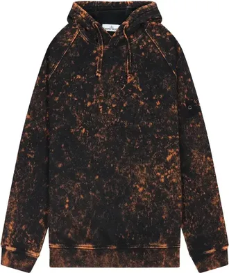 Stone Island Tie-Dye Hoodie Orange 751561338-V0032