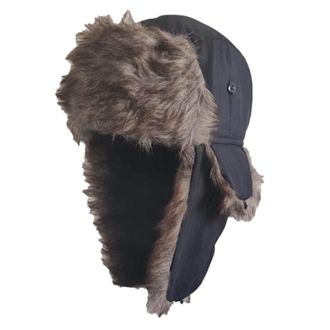 Generic Hat Womens Winter Cycling Warm Winter Windproof Ear Protector Caps Cold Proof Windscreen Hat Cotton Lei Feng Hat Men Boys Dinosaur Trapper Hat (Black,