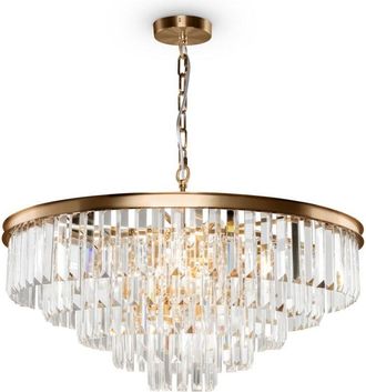 Maytoni Revero Plafón colgante clásico Revero de 12 luces de latón - Maytoni