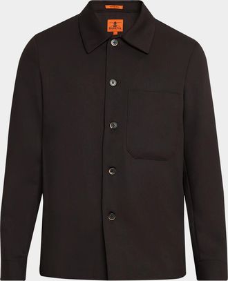 Barena Men & apos;s Cedrone Cotton-Blend Overshirt