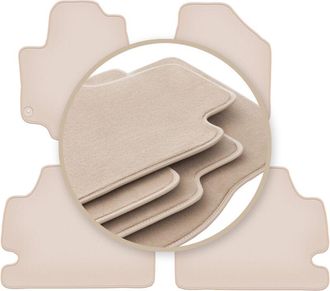 OEM Alfombrillas Premium Beige Para: Chrysler Pacifica Ii H&iacute;brida 2017
