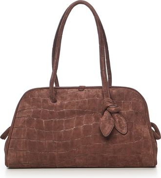 Jacquemus Suede Bowling Bag