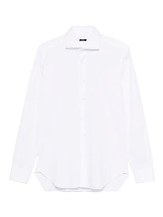 Barba Katoenen overhemd - Wit