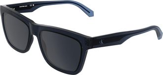 Calvin Klein Jeans CKJ25623S 400 Mens Sunglasses Blue Size 57