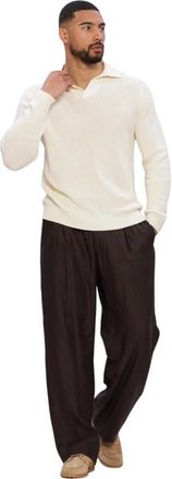 FILIPPO DE LAURENTIIS Truien & Vesten, Heren, Beige, M, Katoen, Skipper Polo