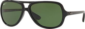 Ray-Ban RB4162 Highstreet Polarized 601/2P Mens Sunglasses Black Size 59