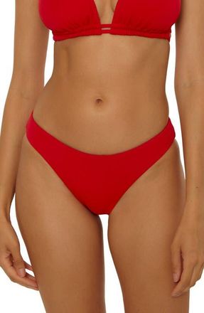 BECCA by Rebecca Virtue Riviera Hipster Bikini Bottoms in Apple at Nordstrom, Size X-Small