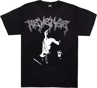 Revenge T-shirt Nine Months con stampa grafica - Nero