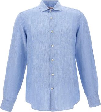 MC2 Saint Barth Heren, Overhemden, Blauw, Maat: L