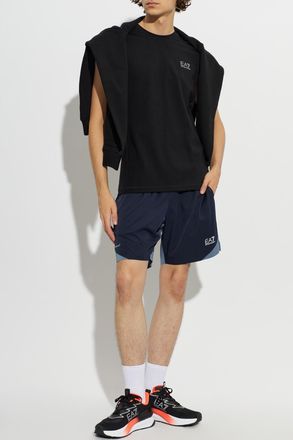 Emporio Armani Sleeveless T-shirt, Mens, Black