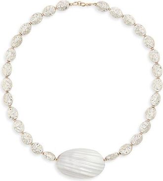 Isshī Moonphase Beaded Necklace in Ephemeral at Nordstrom, Size 15.5