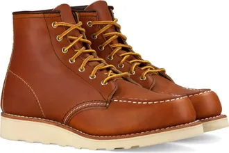 Red Wing Shoes 6-Inch Moc Boot in Oro Legacy Leather at Nordstrom, Size 8.5