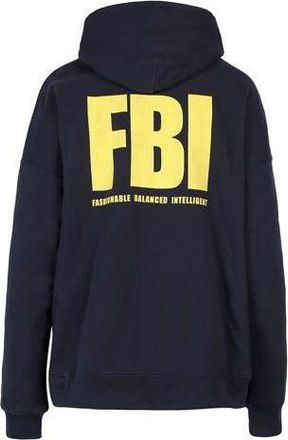 Balenciaga (WMNS) Balenciaga Year Of The Tiger FBI Revesible Hoodie Navy 682144TLVM44084
