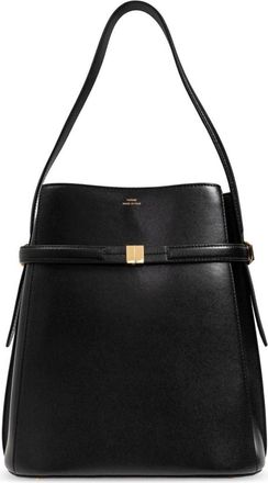 Toteme Logo Detailed Belted Bucket Bag