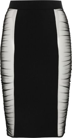 Maison Close Nuit Fave pencil skirt - women - Elastane/Polyamide - M - Black